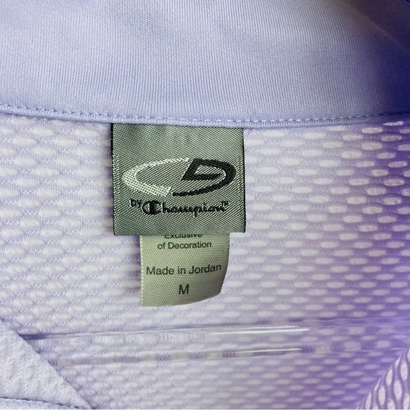 Champion Women's purple/black long sleeve top and cropped workout pant set, Sz M - Picture 7 of 16